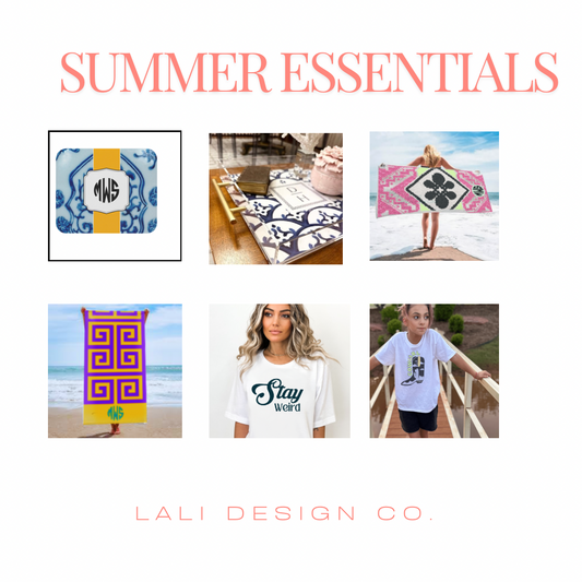 Lali Design Company: Our List of Products We Consider Summer Essentials, or at the Least Essential to Making You and Your House Look So Stylish