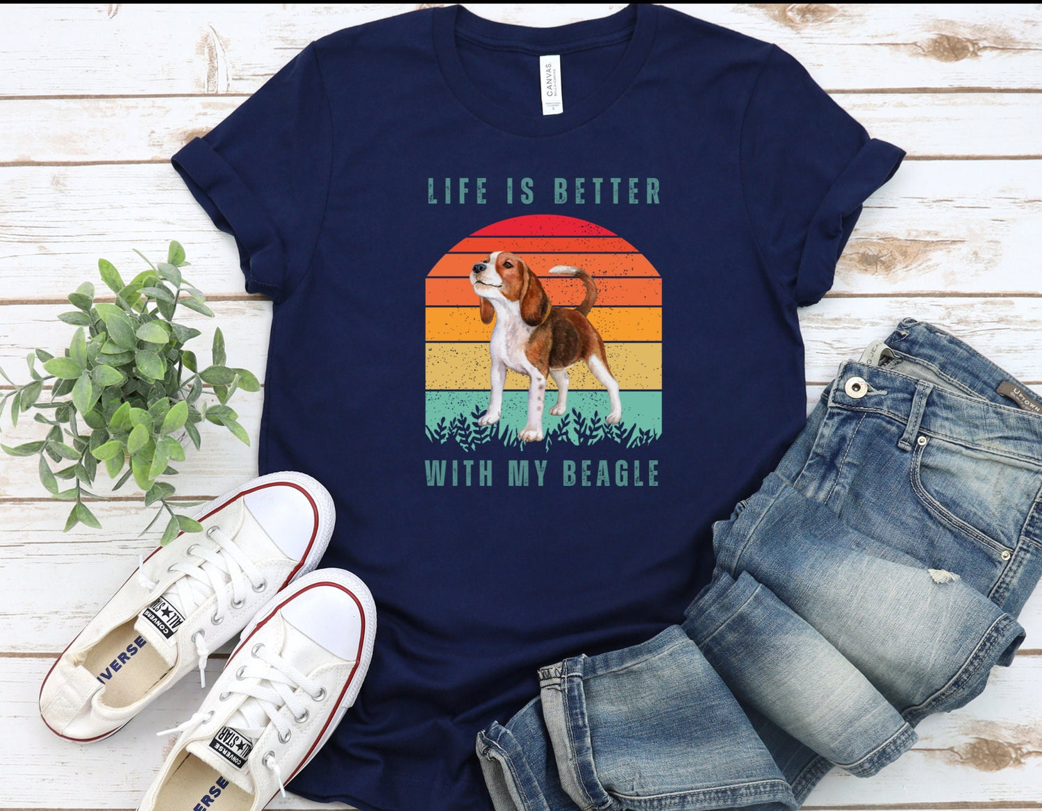 Beagle Dog Lover T-shirt for Beagle Dog Lover, T shirt for Beagle Mom, Tee Shirt for Beagle Owners, Dog Mom, Beagle Lover Gift, Beagle Tee