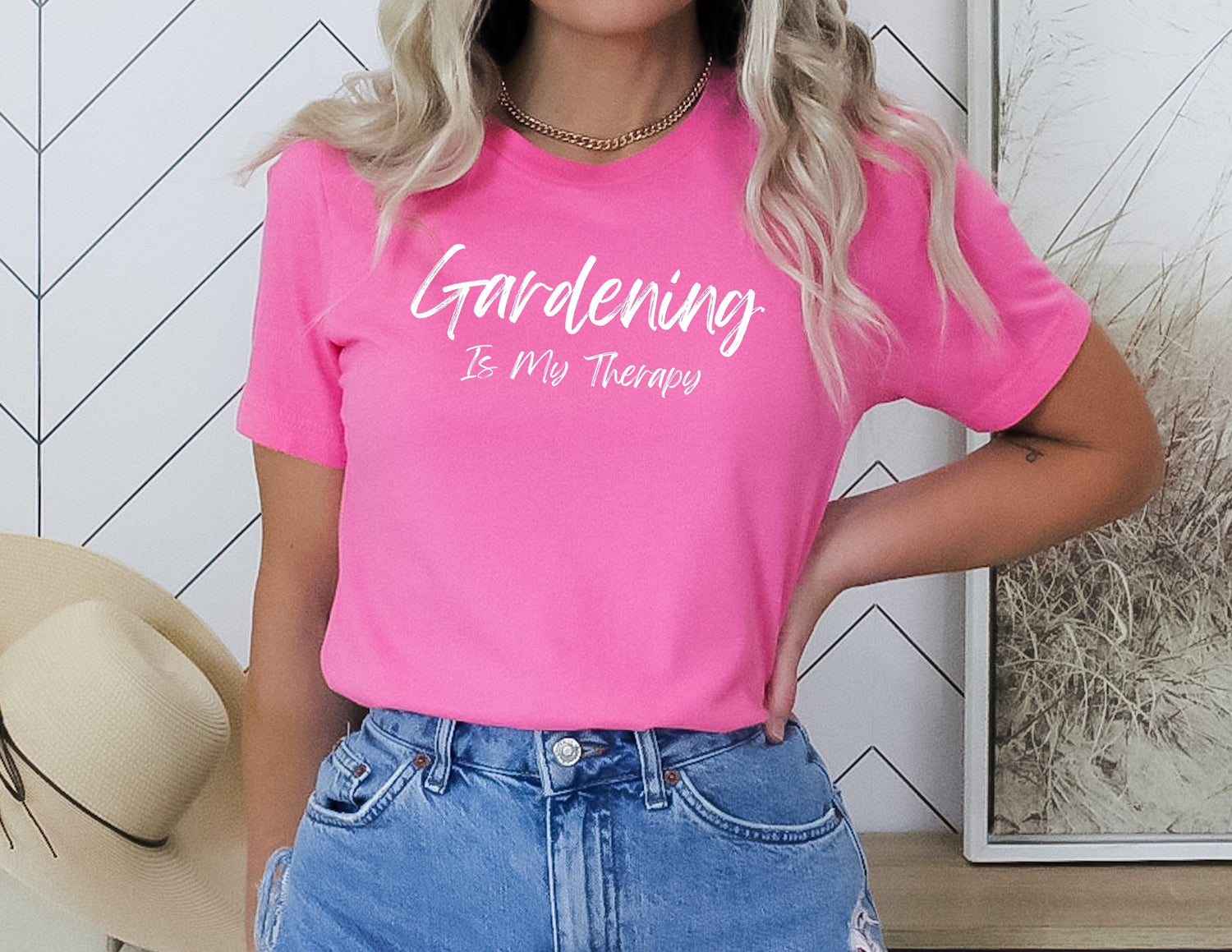 Gardening is My Therapy Tee Shirt, Gardening T-Shirt, T Shirt for Garden Lovers, Gift for Gardener, Cute Gardening Tee, Gardening Gift T