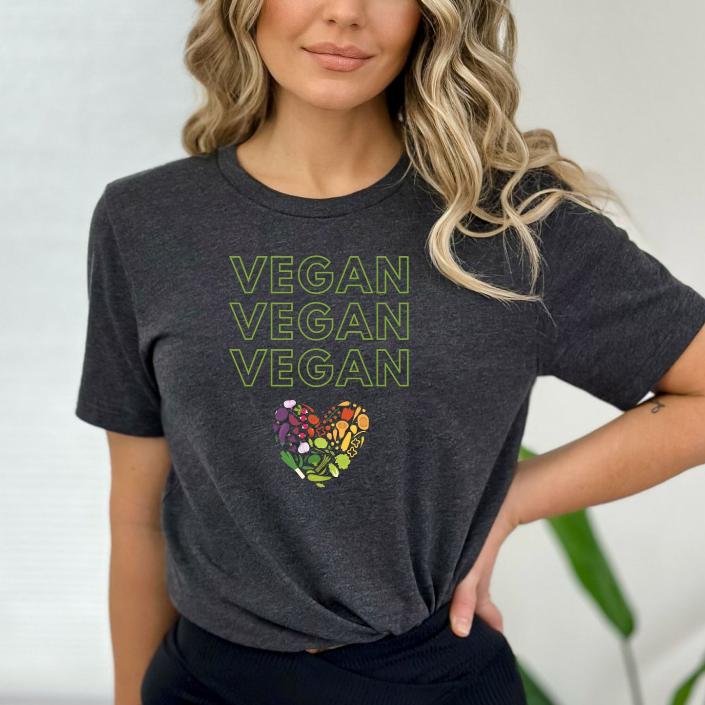 Vegan Tee Shirt, T-Shirt for Vegetarians, Gifts for Vegans, Plant Based T Shirt, Veganism shirt