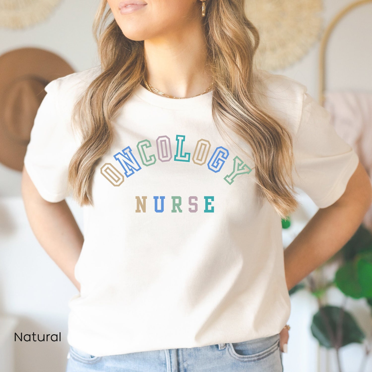 Oncology Nurse T Shirt, T-shirt Shirts Grad Gift for Onc Floor RN, Oncology Nurse Graduation Shirt, PEDS Oncology Shirt