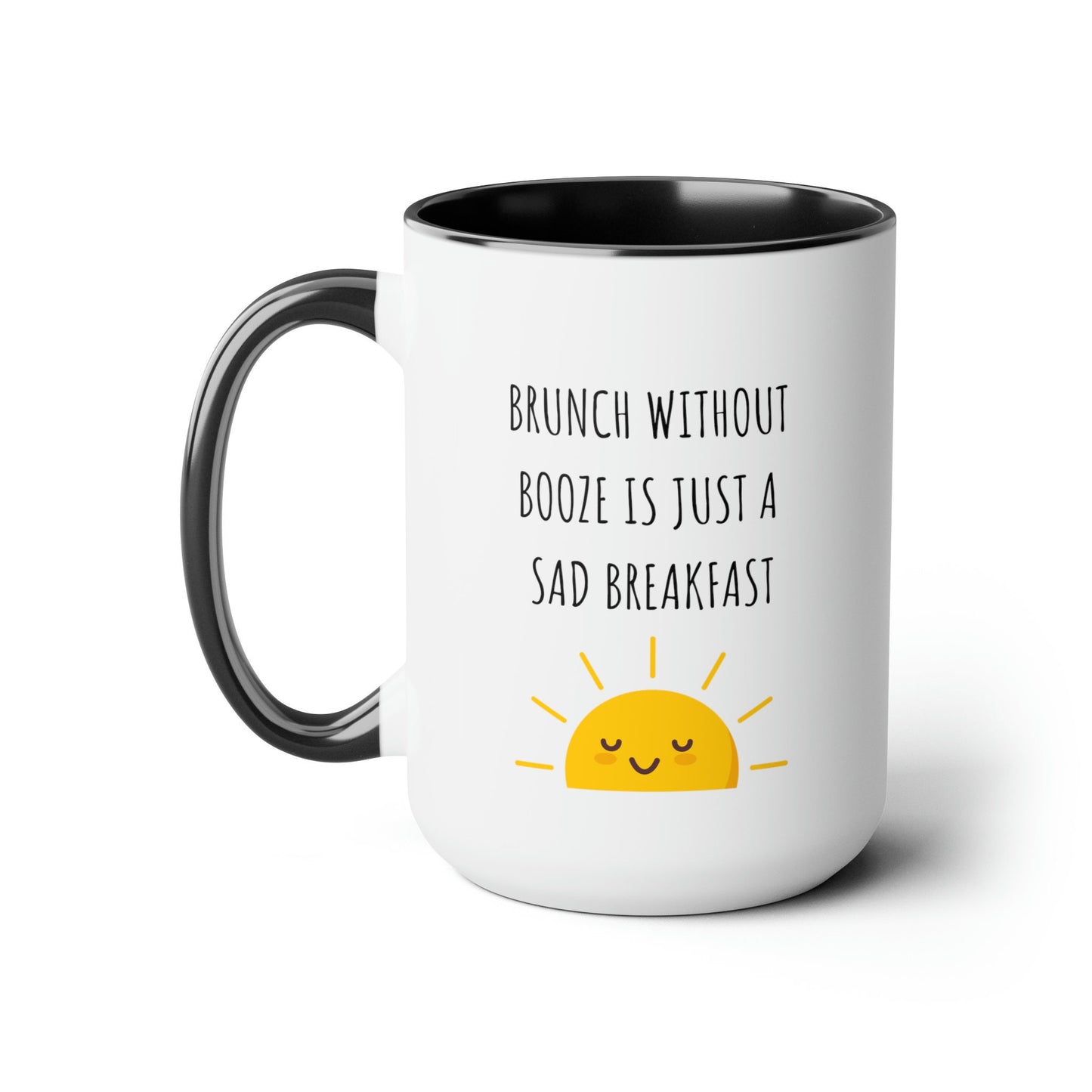 Day Drinking Coffee Mug, Brunch and Booze Coffee Mug, Cute Coffee Mug, Funny Coffee Mug, Gift for Friend, Day Drinking Mug. Co-worker Gift