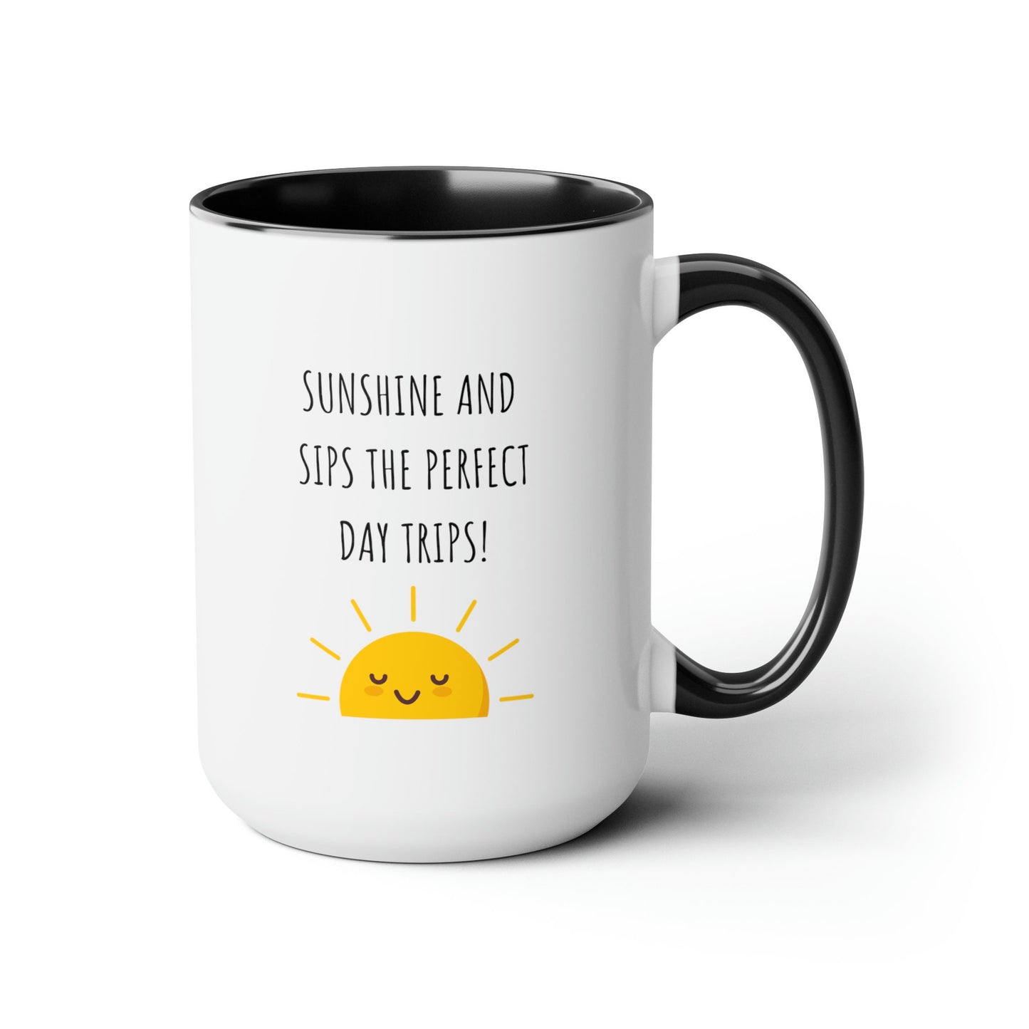 Day Trips Coffee Mug, Day Drinking Mug, Funny Office Mug, Gift for Co-worker, Funny Office Gift, Coffee Lover Gift, Support Day Drinking Mug