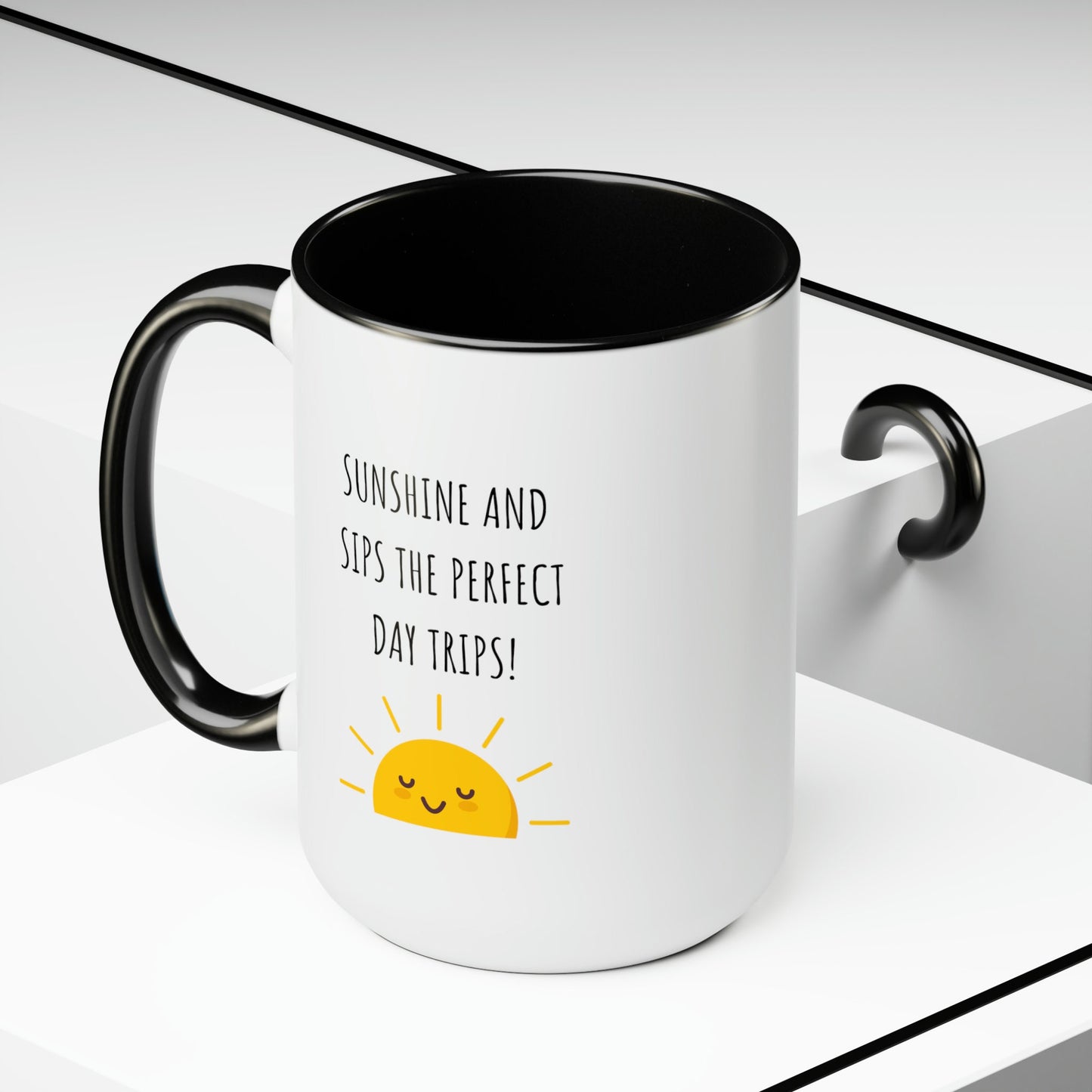 Day Trips Coffee Mug, Day Drinking Mug, Funny Office Mug, Gift for Co-worker, Funny Office Gift, Coffee Lover Gift, Support Day Drinking Mug