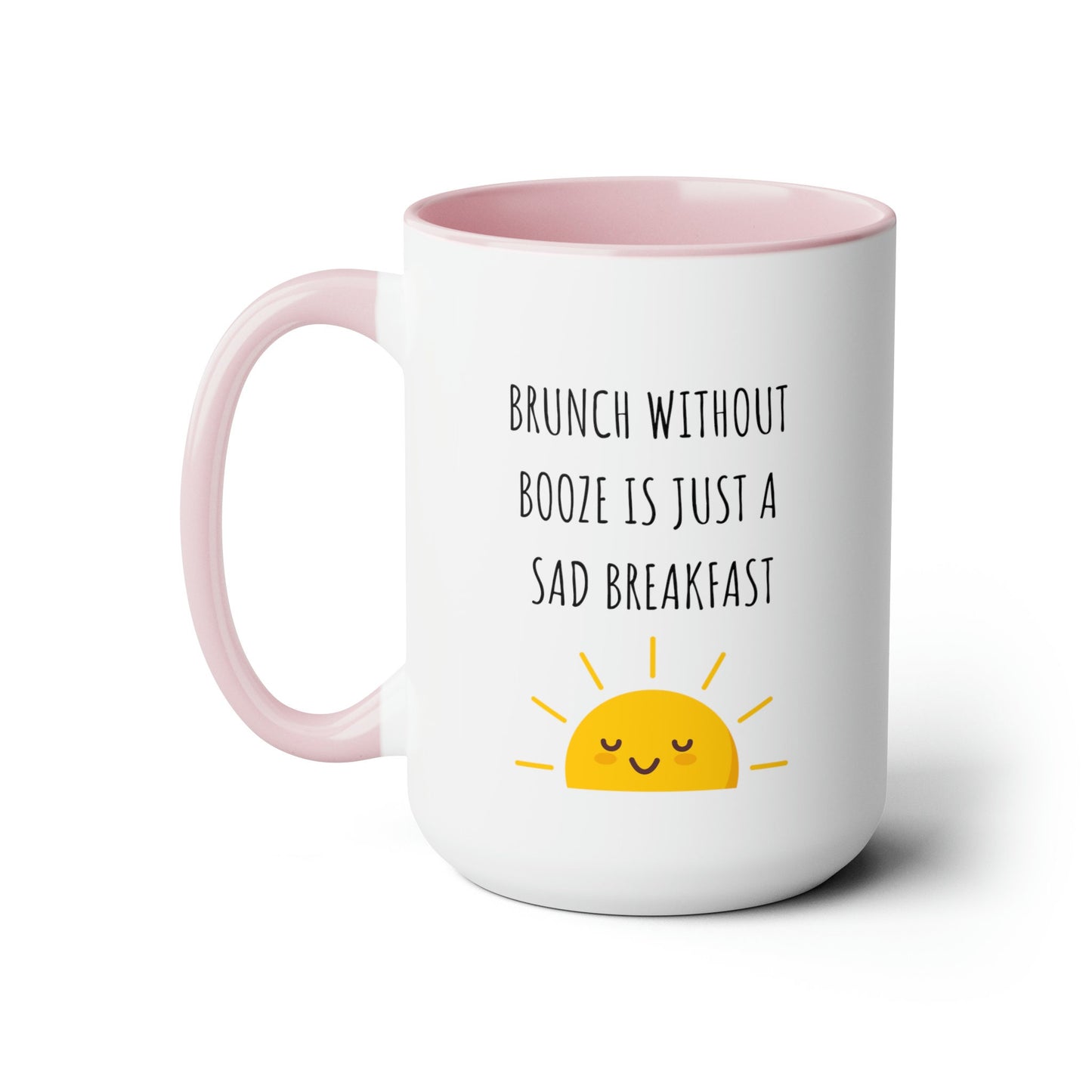 Day Drinking Coffee Mug, Brunch and Booze Coffee Mug, Cute Coffee Mug, Funny Coffee Mug, Gift for Friend, Day Drinking Mug. Co-worker Gift