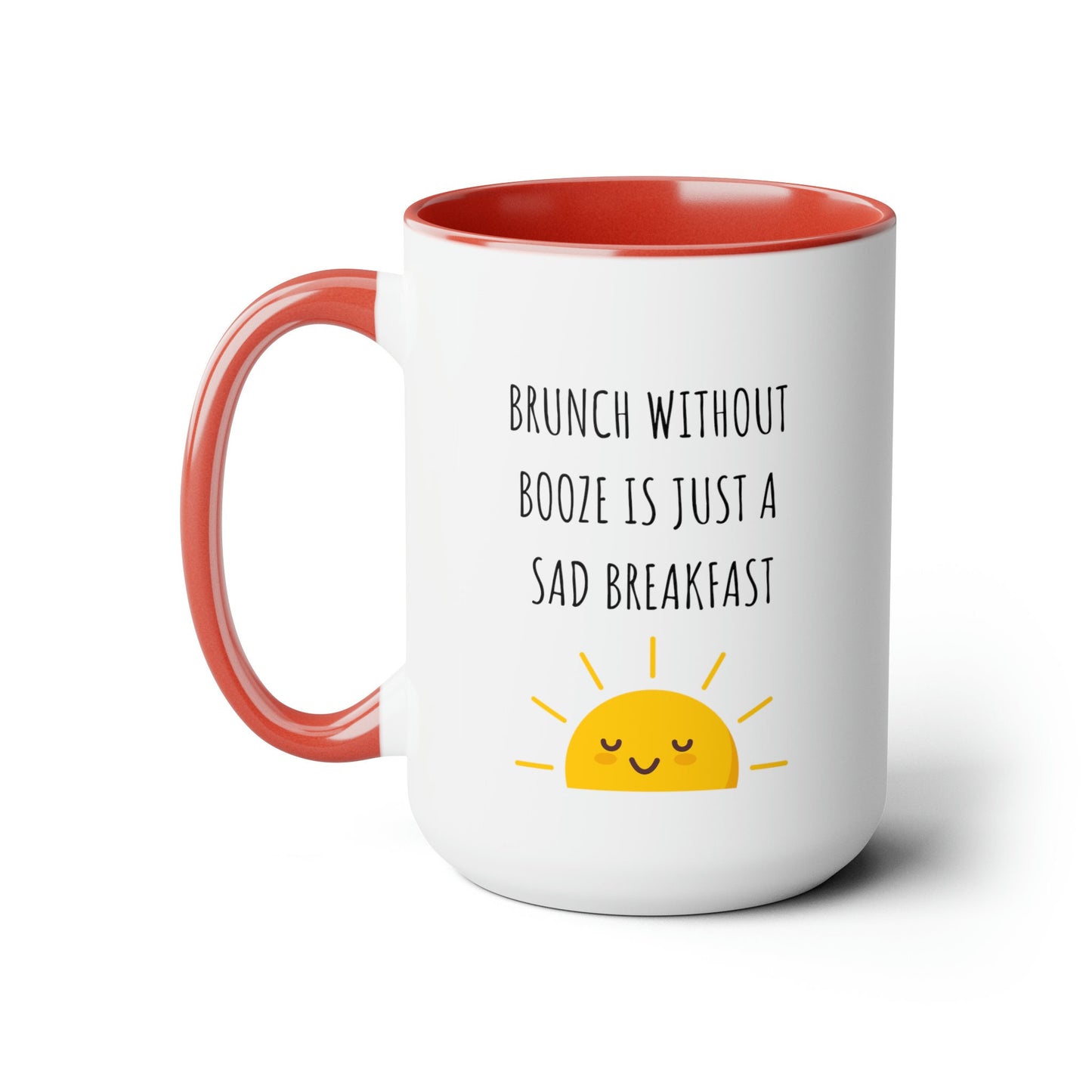 Day Drinking Coffee Mug, Brunch and Booze Coffee Mug, Cute Coffee Mug, Funny Coffee Mug, Gift for Friend, Day Drinking Mug. Co-worker Gift