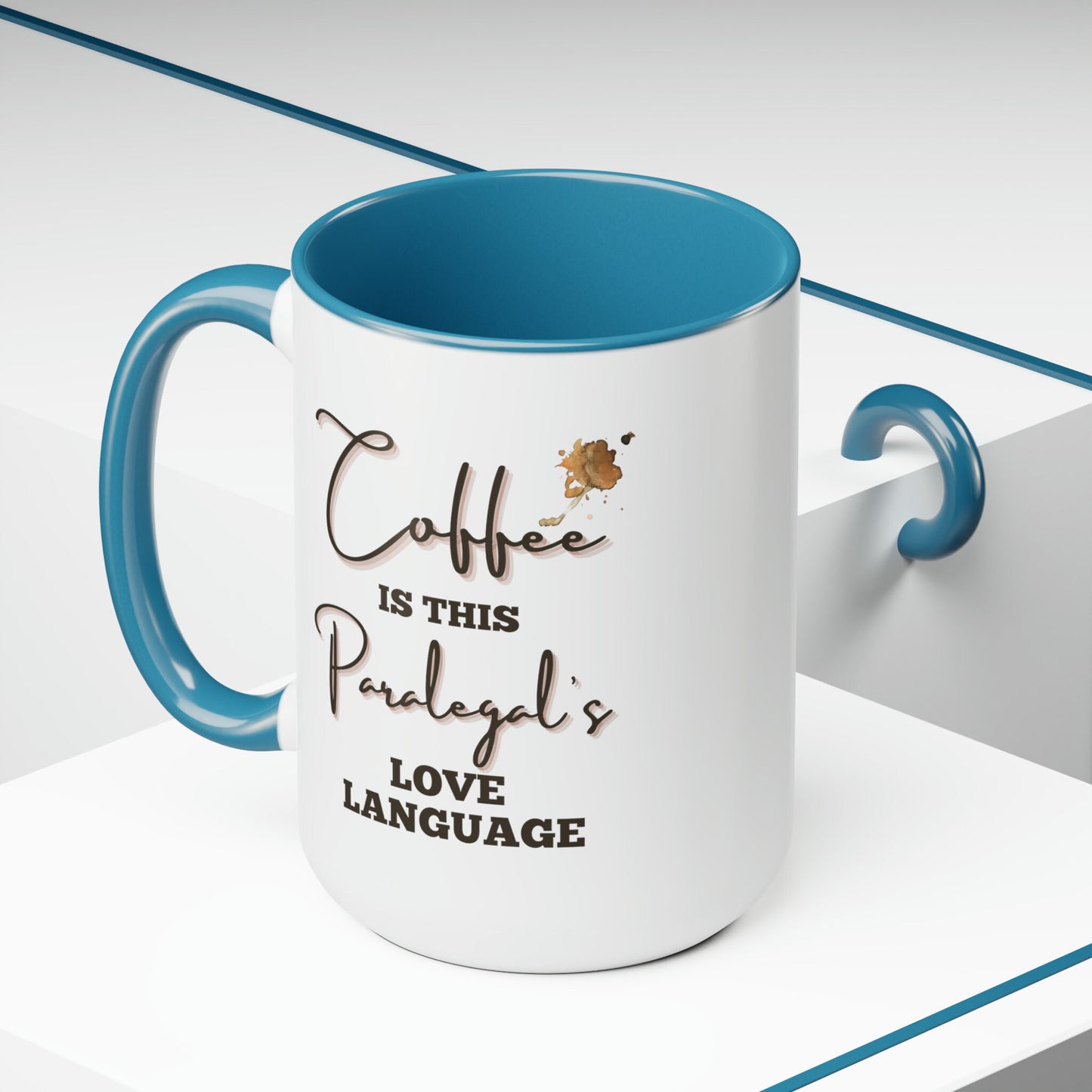 Coffee is this Paralegal's Love Language Mug, Paralegal Coffee Mug, Paralegal Gift, Paralegal Mug, Paralegals, Funny Gift for Paralegal