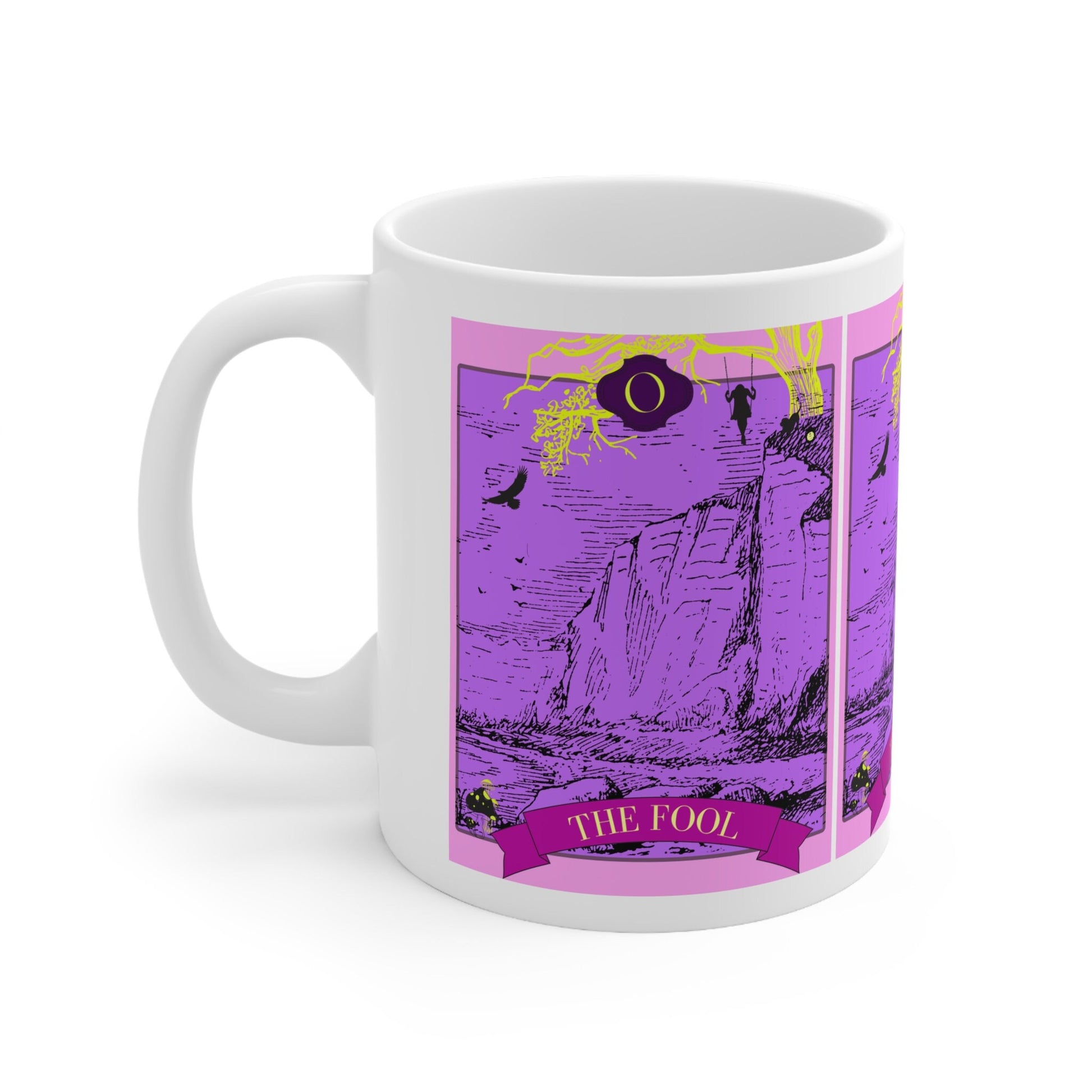 The Fool Tarot Card Ceramic Mug 11oz