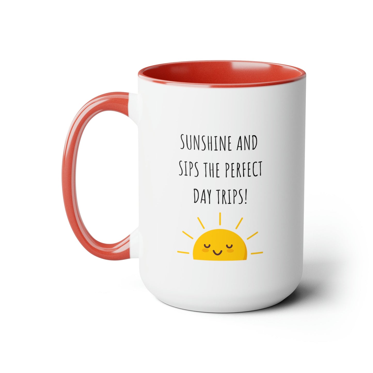 Day Trips Coffee Mug, Day Drinking Mug, Funny Office Mug, Gift for Co-worker, Funny Office Gift, Coffee Lover Gift, Support Day Drinking Mug