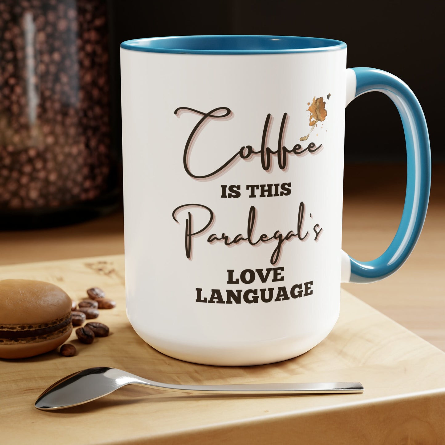 Coffee is this Paralegal's Love Language Mug, Paralegal Coffee Mug, Paralegal Gift, Paralegal Mug, Paralegals, Funny Gift for Paralegal