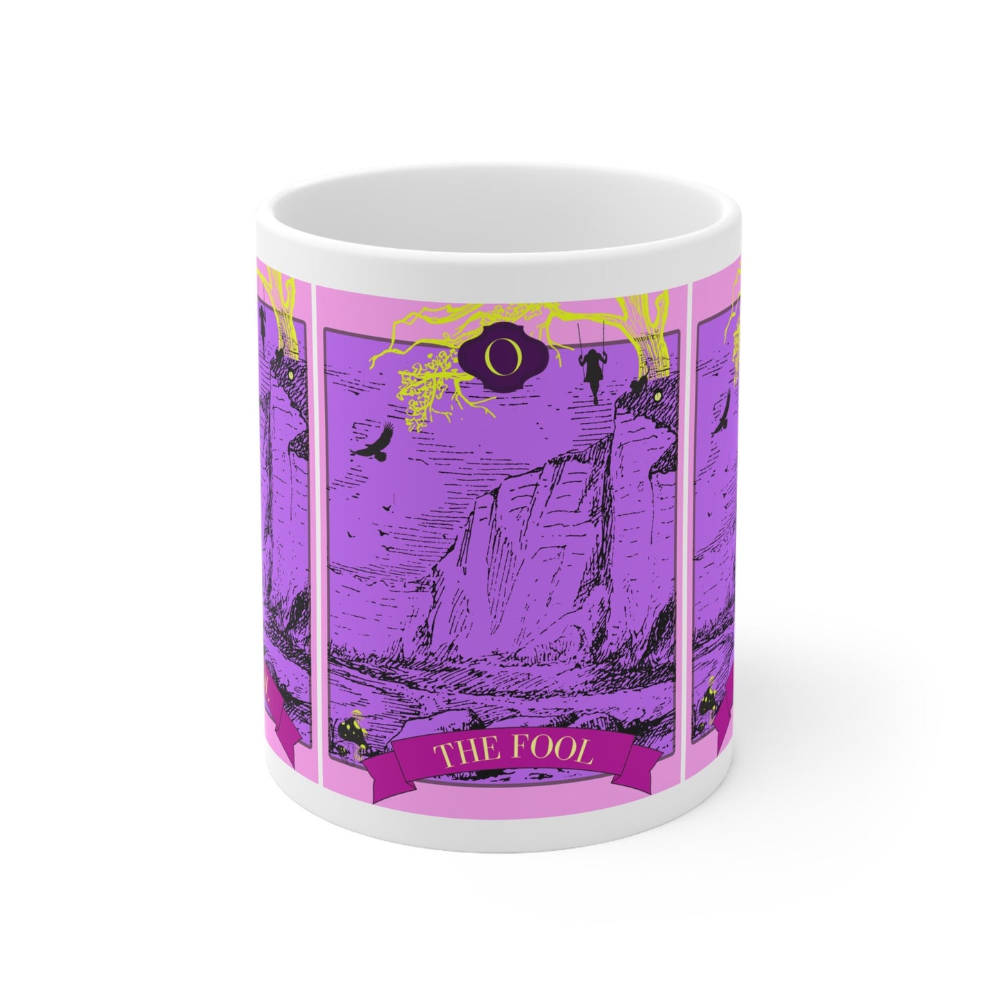 The Fool Tarot Card Ceramic Mug 11oz