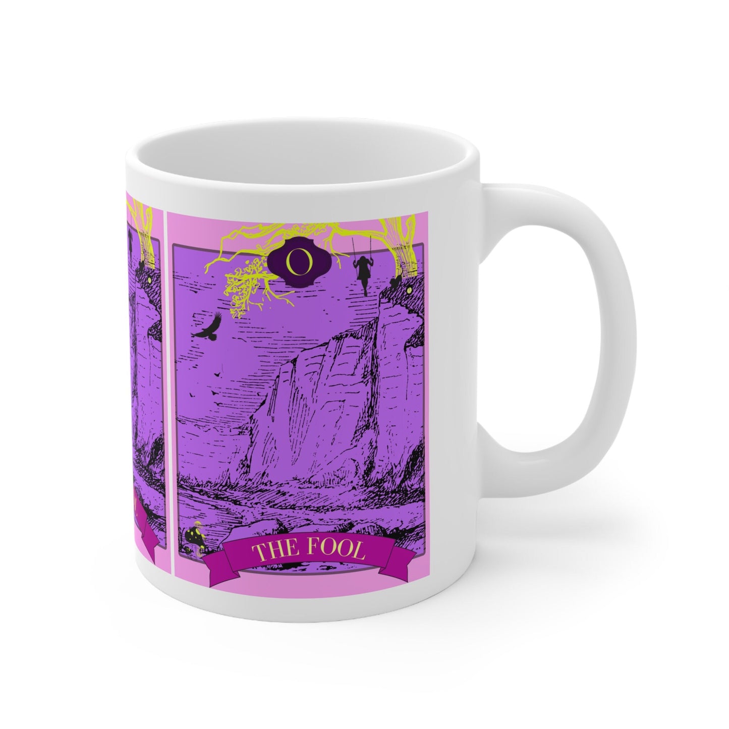 The Fool Tarot Card Ceramic Mug 11oz