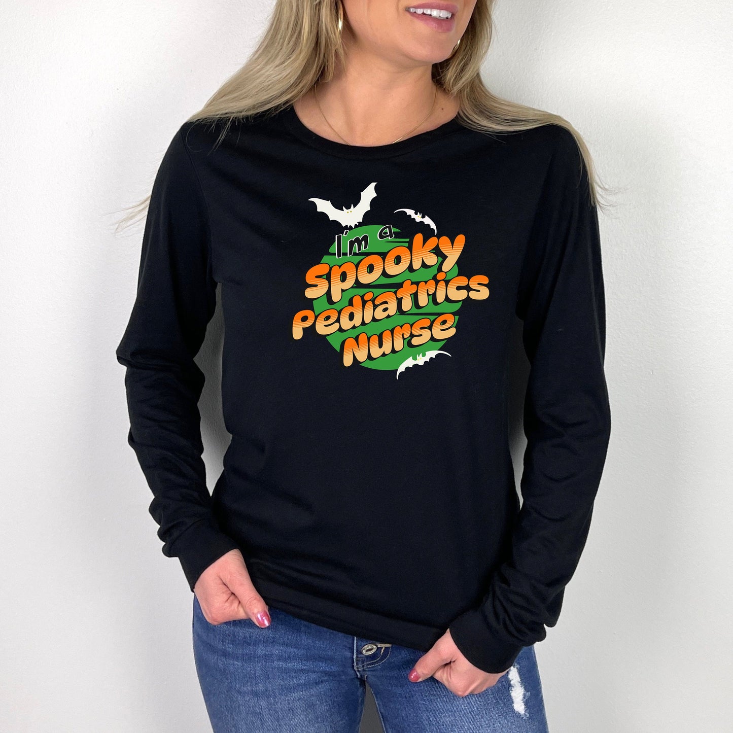 Spooky Pediatric Halloween Nurse Shirt, Spooky Peds Nurse Shirt, Pediatric Nurse Shirt, PICU Nurse Shirt, Peds Nurse Gift, Pediatric T Shirt