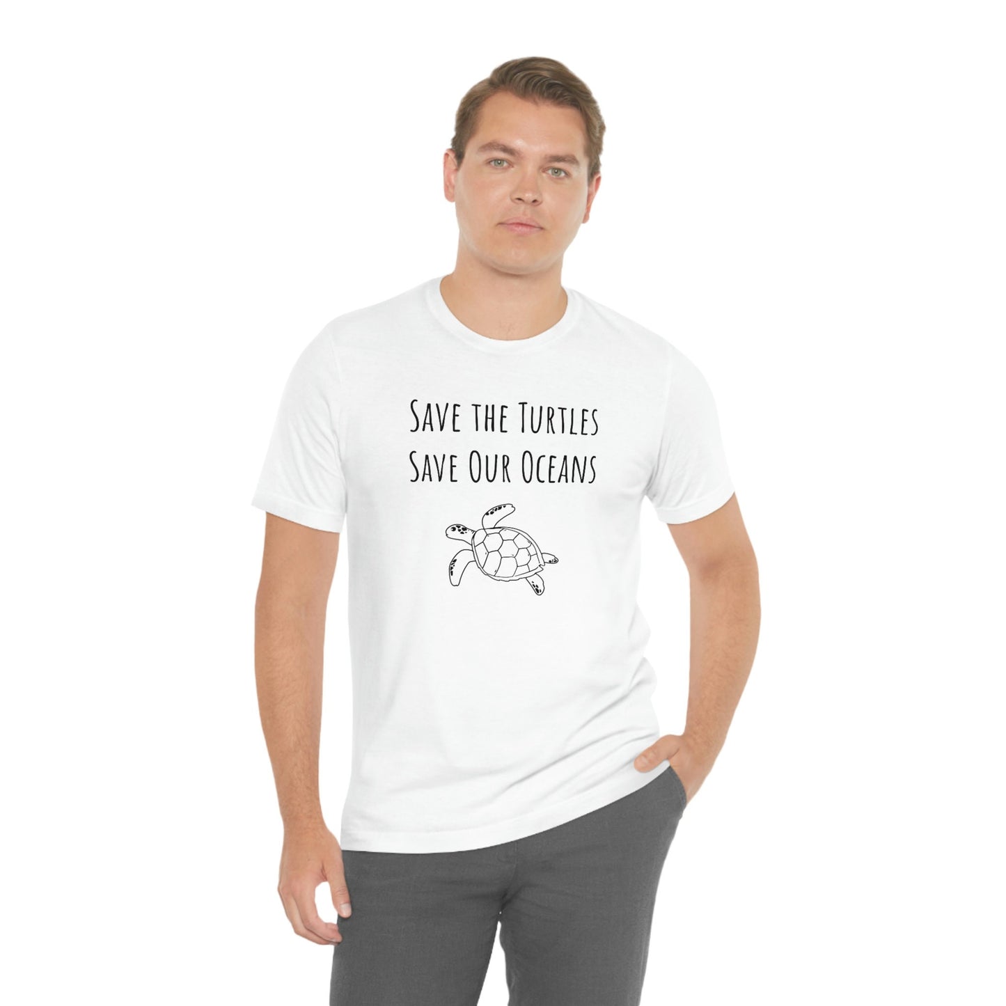 Save the Turtle Tee, Save The Sea Shirt, Save the Turtles T shirt, Save The Ocean, Environmental Activist T-Shirt, Turtle Lover Gifts