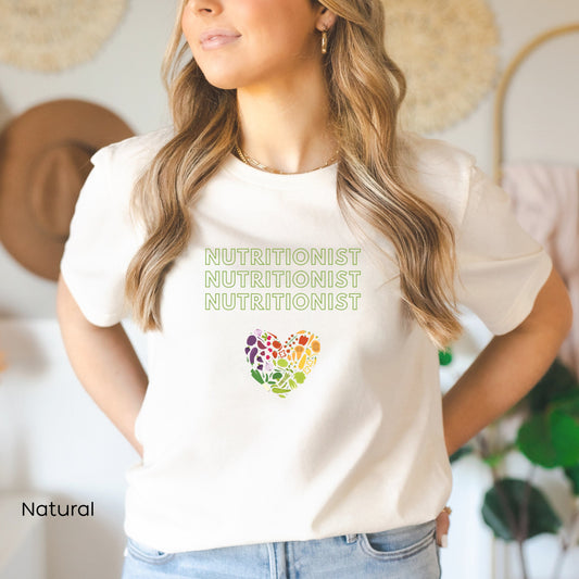 Registered Dietitian Nutritionist T-Shirt, Shirt for Nutritionists. Tee Shirt Nutritionist, RND T-Shirt, Gift for Dietitian.