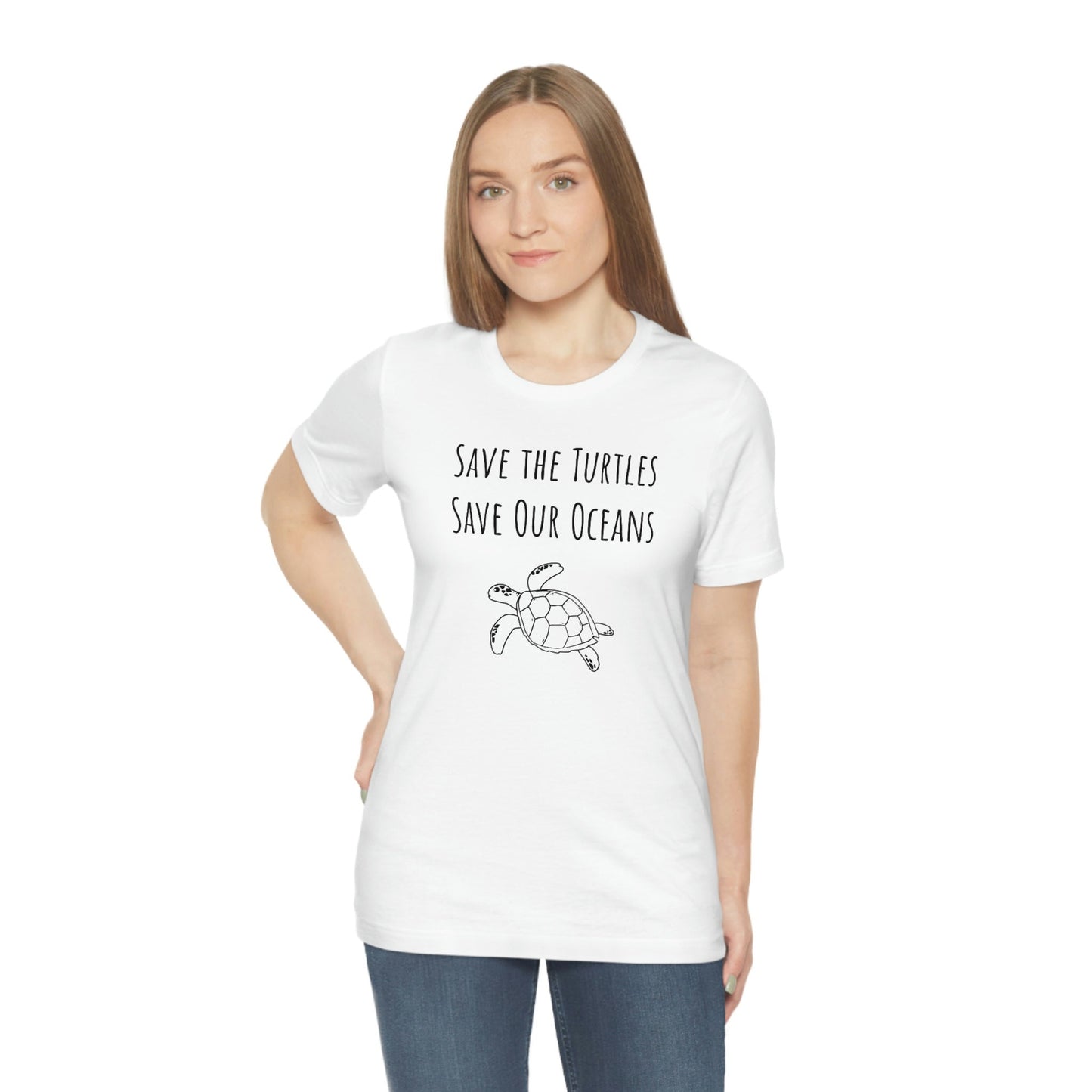 Save the Turtle Tee, Save The Sea Shirt, Save the Turtles T shirt, Save The Ocean, Environmental Activist T-Shirt, Turtle Lover Gifts