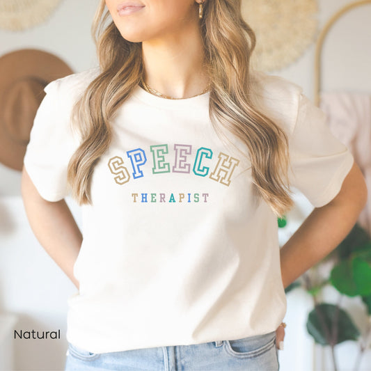 Speech Therapist T Shirt, Tee Shirt for Speech Pathologist, Speech Therapist to Be, Speech Therapist Gift, Speech Therapy Shirt