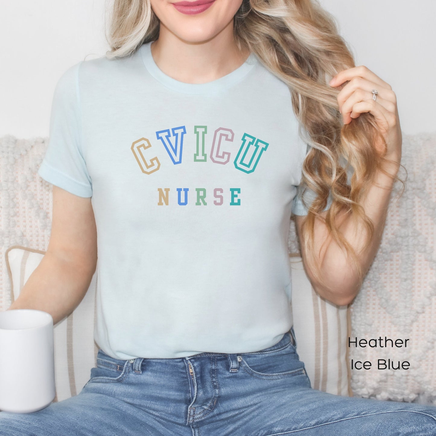 CVICU Nurse T Shirt, Cardiovascular Intensive Care Unit Nurse Tee Shirts, CVICU shirts, Gift for CVICU Grad, Cardiac Care Unit Nurse